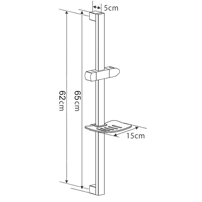 Душевая стойка с гарнитуром Gappo G8011 — изображение 2