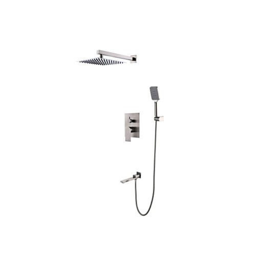 Душевая система скрытого монтажа Gappo G7199-20, сатин