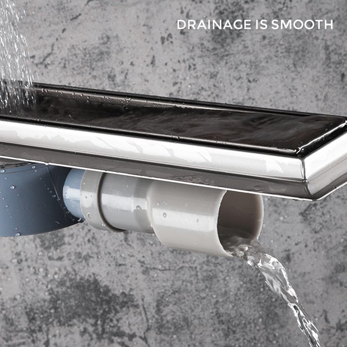 Трап для душа Gappo G85007-4 линейный, "под плитку", 50 см — изображение 4