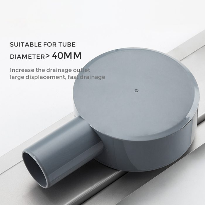 Трап для душа Gappo G85007-4 линейный, "под плитку", 50 см — изображение 7