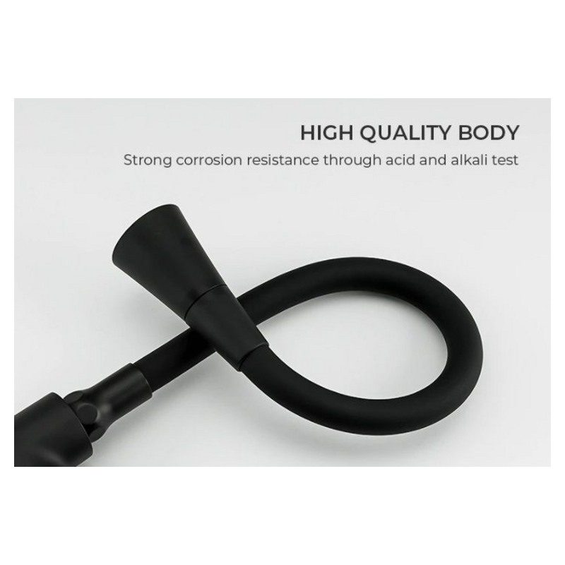 Смеситель для кухни с гибким изливом Frap F4044-6, чёрный — изображение 7