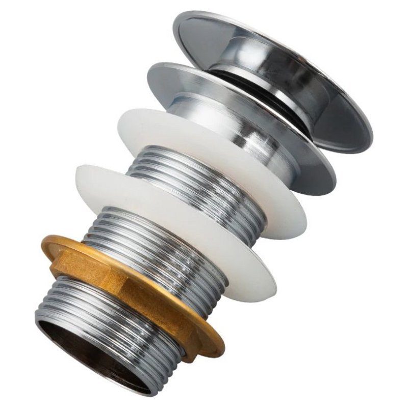 Донный клапан для умывальника Frap F65-3, без перелива — изображение 4