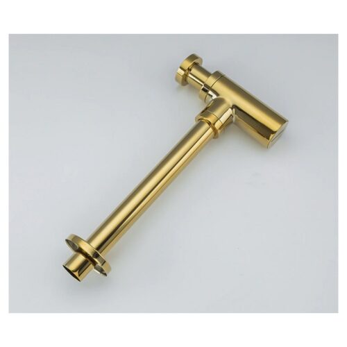 Сифон для умывальника бутылочный Frap F82-3, золото