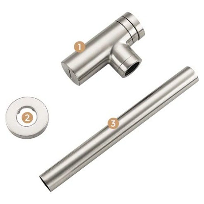 Сифон для умывальника бутылочный Frap F82-5, сатин — изображение 5