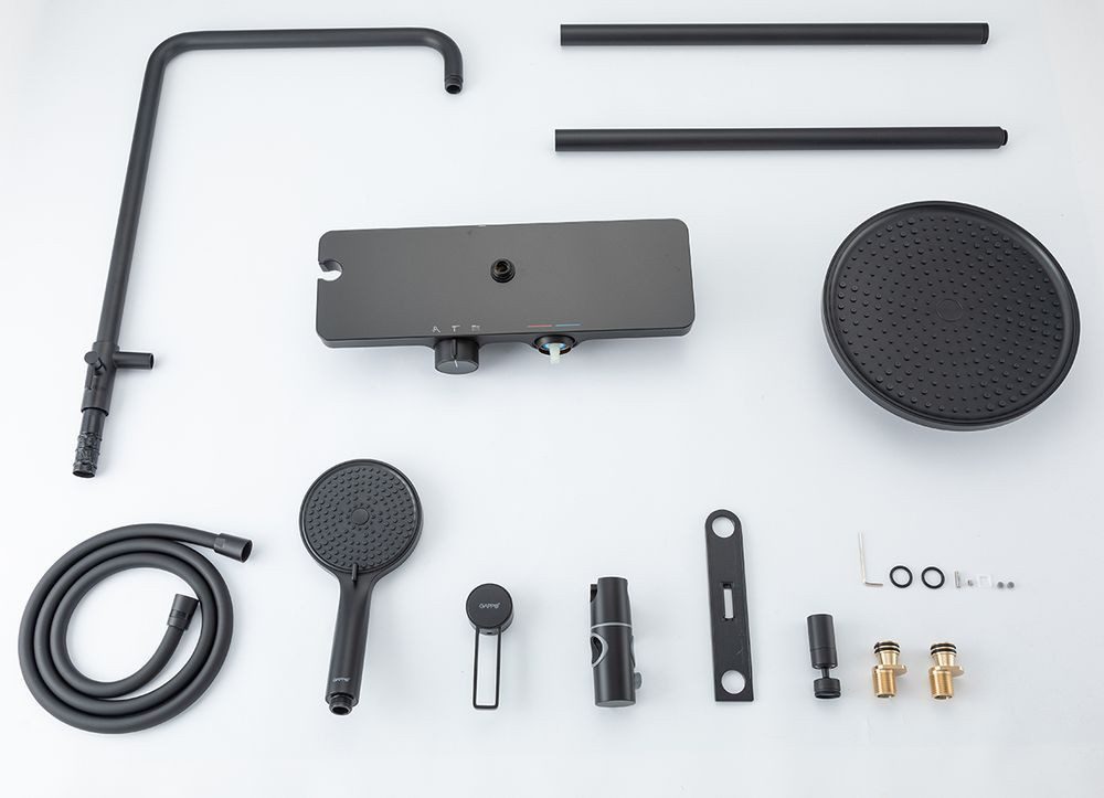 Душевая система Gappo G2496-26, чёрный — изображение 5