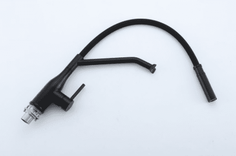 Смеситель для кухни с гибким изливом Gappo G4098-16, чёрный — изображение 4