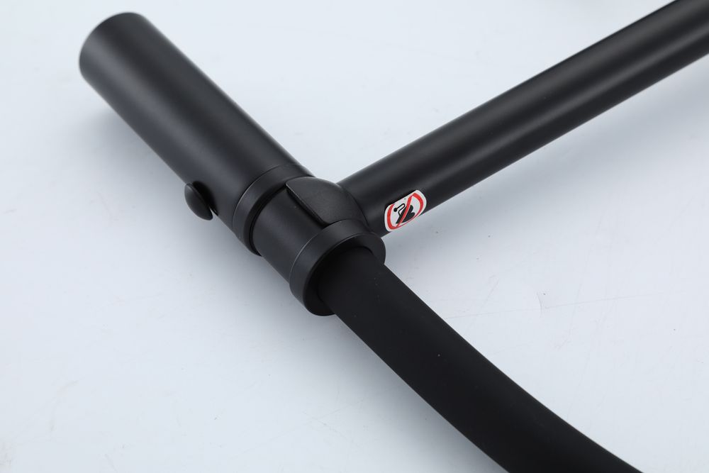 Смеситель для кухни с гибким изливом Gappo G4098-26, чёрный — изображение 6