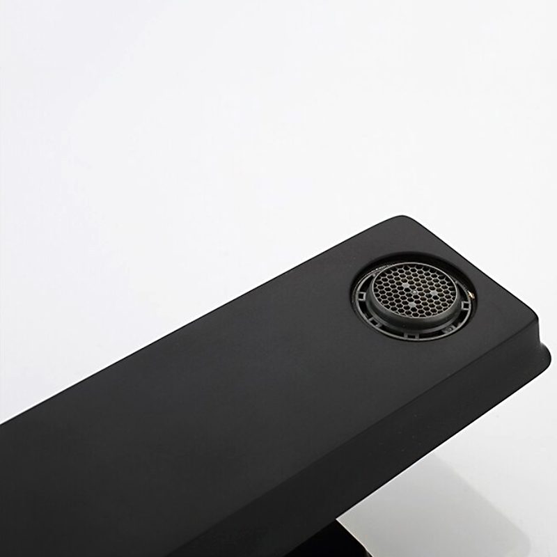 Смеситель для умывальника Faop A1006-6, чёрный/золото — изображение 6