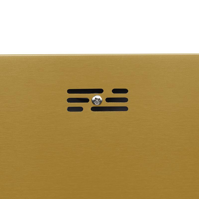 Кухонная мойка с коландером Gappo GS5050-3, золотой сатин — изображение 9