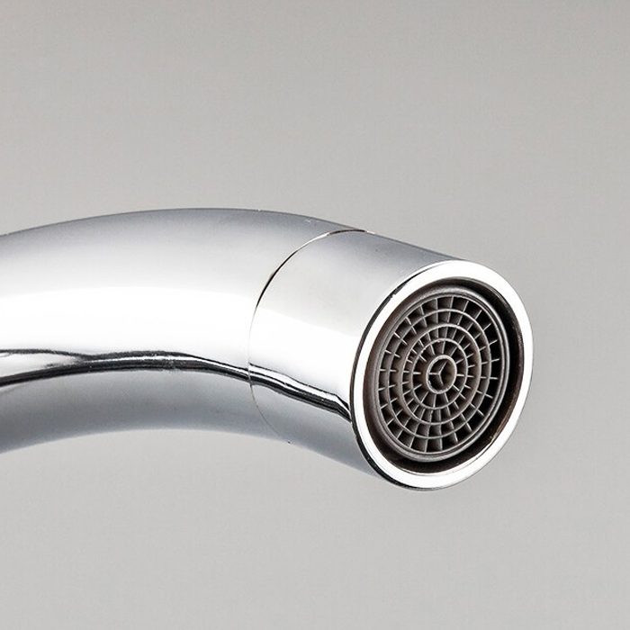 Смеситель для кухни Frap F4057, чёрный/хром — изображение 4