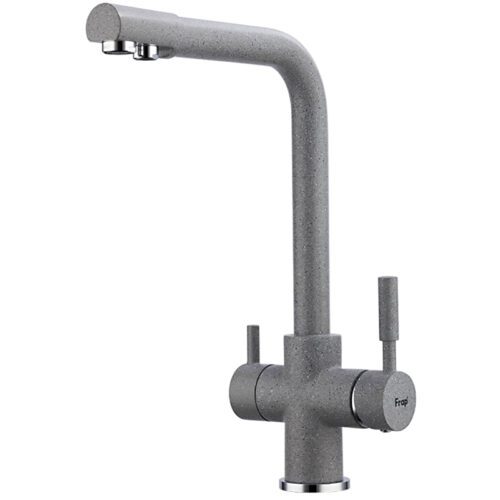 Смеситель для кухни под фильтр Frap F4352-22, серый