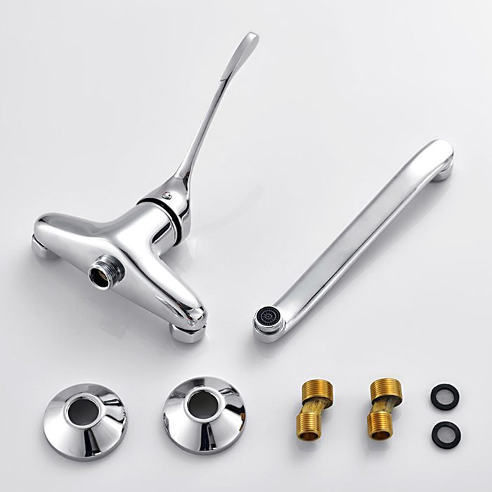 Настенный смеситель для кухни локтевой Frap F4654 — изображение 7