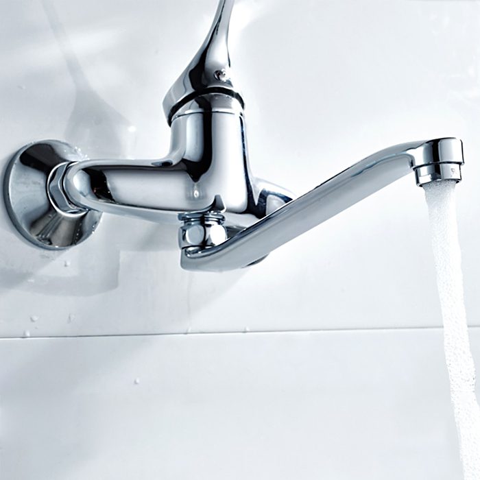 Настенный смеситель для кухни локтевой Frap F4654 — изображение 8