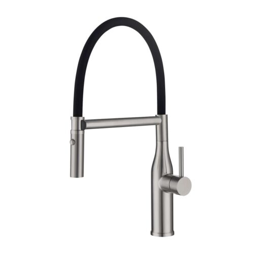 Смеситель для кухни с гибким изливом Gappo G4098-25, сатин