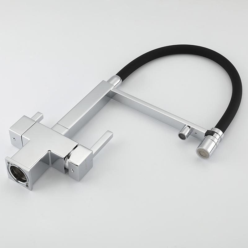 Смеситель для кухни под фильтр с гибким изливом Gappo G4395-50 — изображение 3