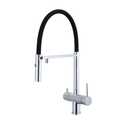 Смеситель для кухни под фильтр с гибким изливом Gappo G4397-80