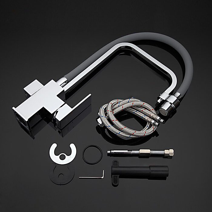 Смеситель для кухни с гибким изливом Gappo G4398-4 — изображение 13