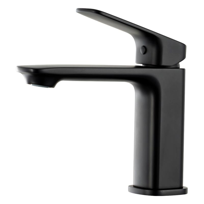 Смеситель для умывальника Gappo G1028-6, чёрный