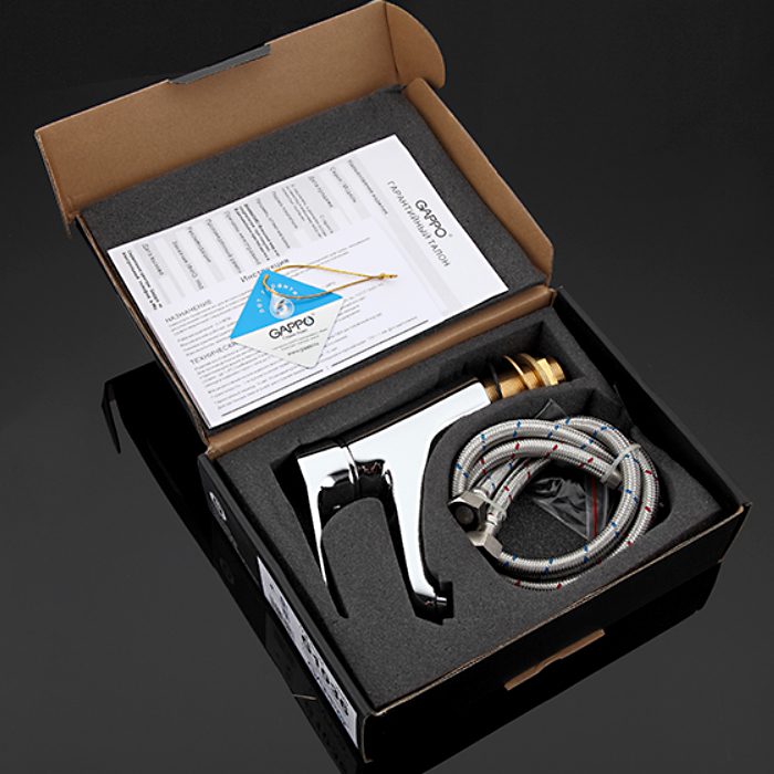 Смеситель для умывальника Gappo G1036 — изображение 9