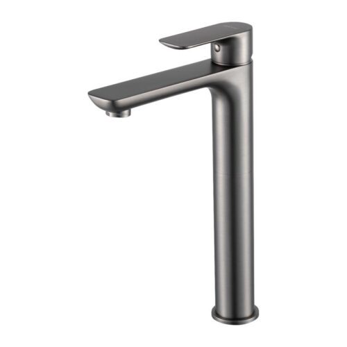 Смеситель для умывальника Gappo G1048-92, оружейная сталь