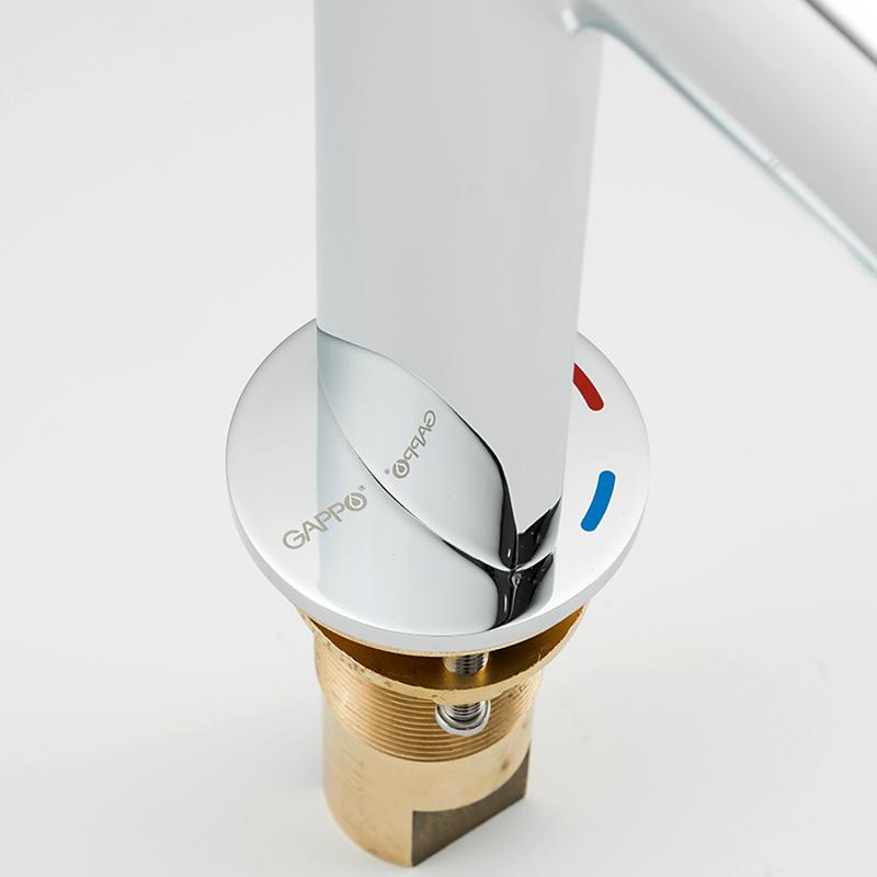 Смеситель для умывальника Gappo G1052-80 — изображение 6