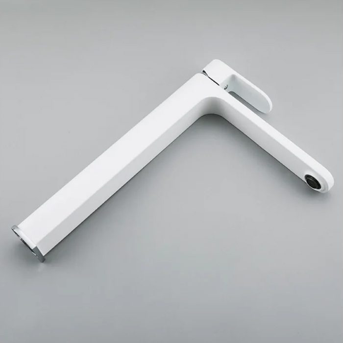 Смеситель для умывальника Gappo G1083-82, белый/хром — изображение 5