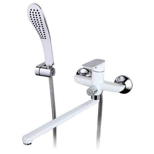 Смеситель для ванны Gappo G2248, белый/хром