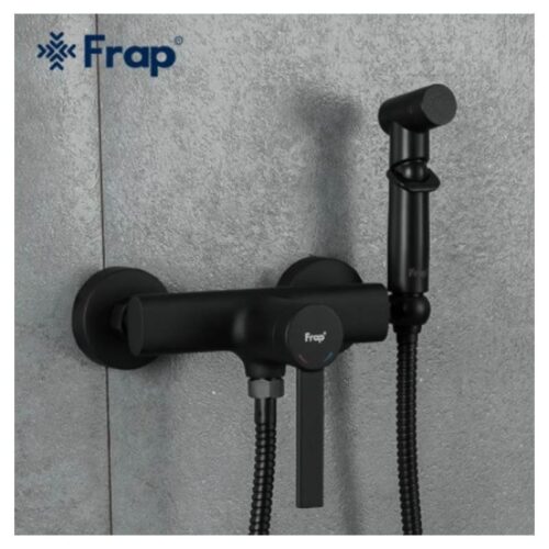 Смеситель для гигиенического душа Frap F2067-6, чёрный