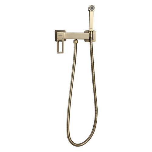 Смеситель для гигиенического душа Gappo G2017-3, золотой сатин