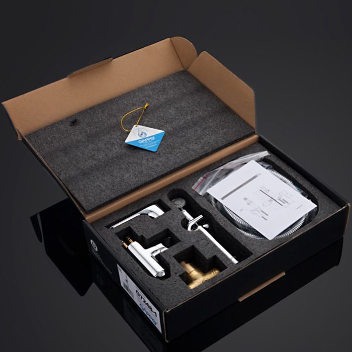 Смеситель скрытого монтажа для гигиенического душа Gappo G7248-1 — изображение 10