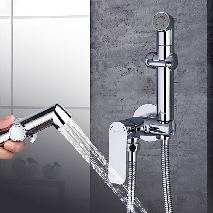 Смеситель скрытого монтажа для гигиенического душа Gappo G7248-1 — изображение 13