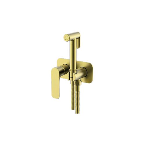 Смеситель скрытого монтажа для гигиенического душа Gappo G7248-32, золотой сатин
