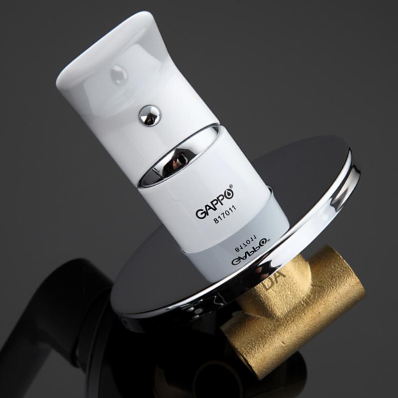 Смеситель скрытого монтажа для гигиенического душа Gappo G7248 — изображение 4