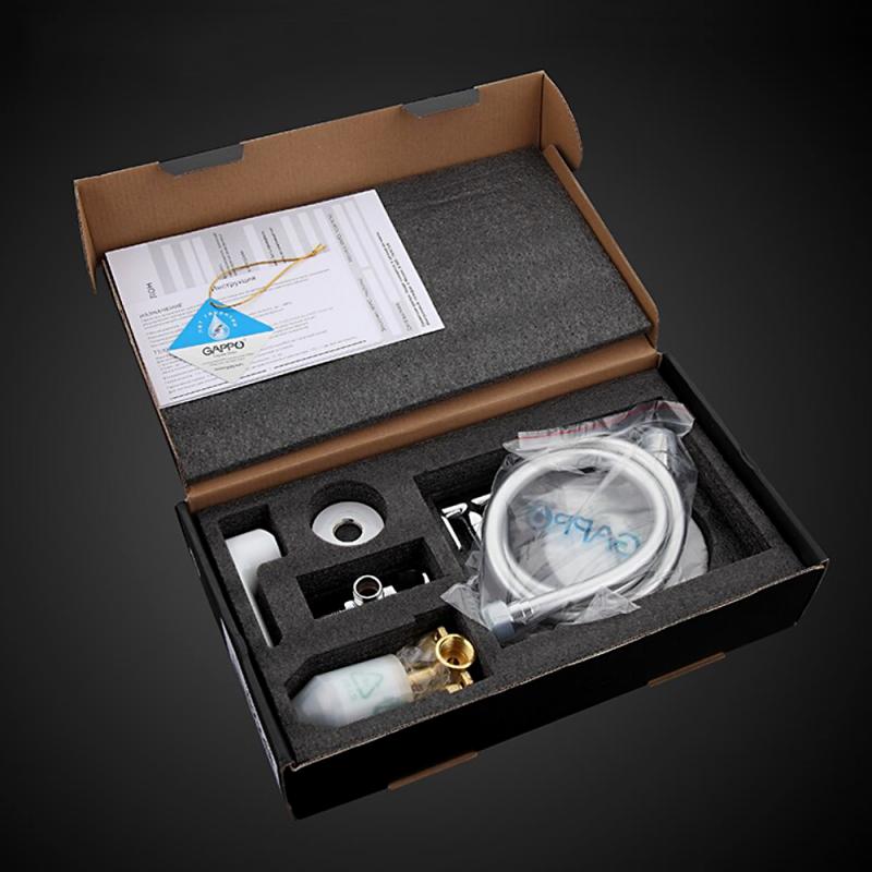 Смеситель скрытого монтажа для гигиенического душа Gappo G7248 — изображение 10