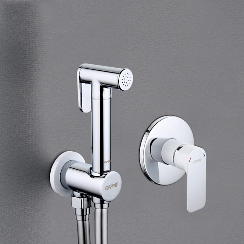 Смеситель скрытого монтажа для гигиенического душа Gappo G7248 — изображение 13