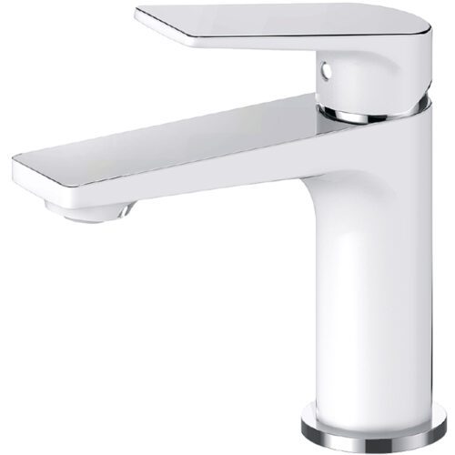 Смеситель для умывальника Faop A1008-8, белый/хром