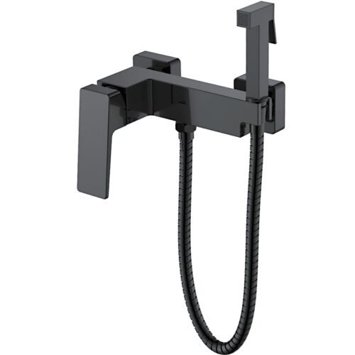 Смеситель для гигиенического душа Faop A2009-6, чёрный