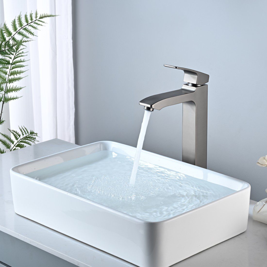 Смеситель для умывальника Raglo R01.15.09, графит — изображение 10