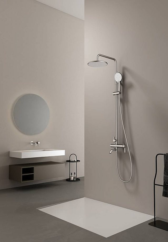 Душевая система Splenka S221.24.05, сатин — изображение 3