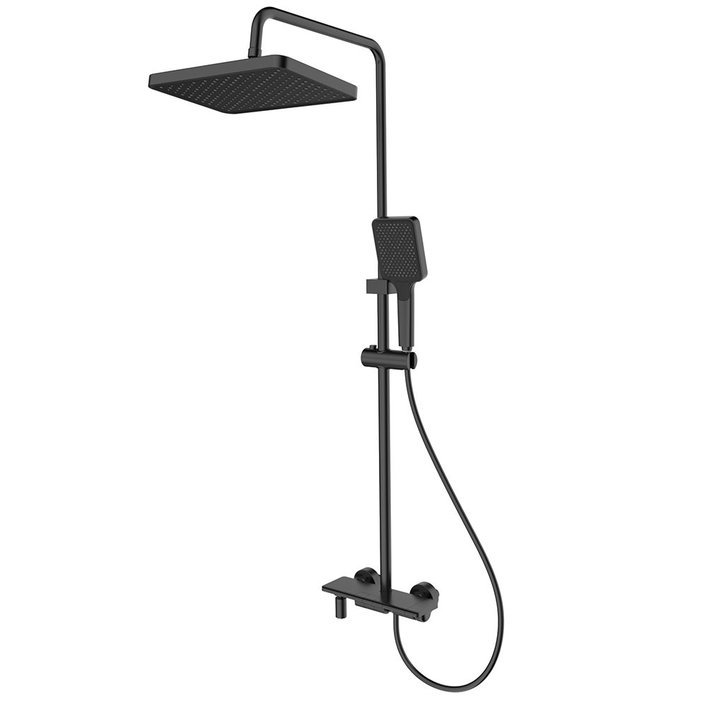 Душевая система Splenka S52.24.06, чёрный