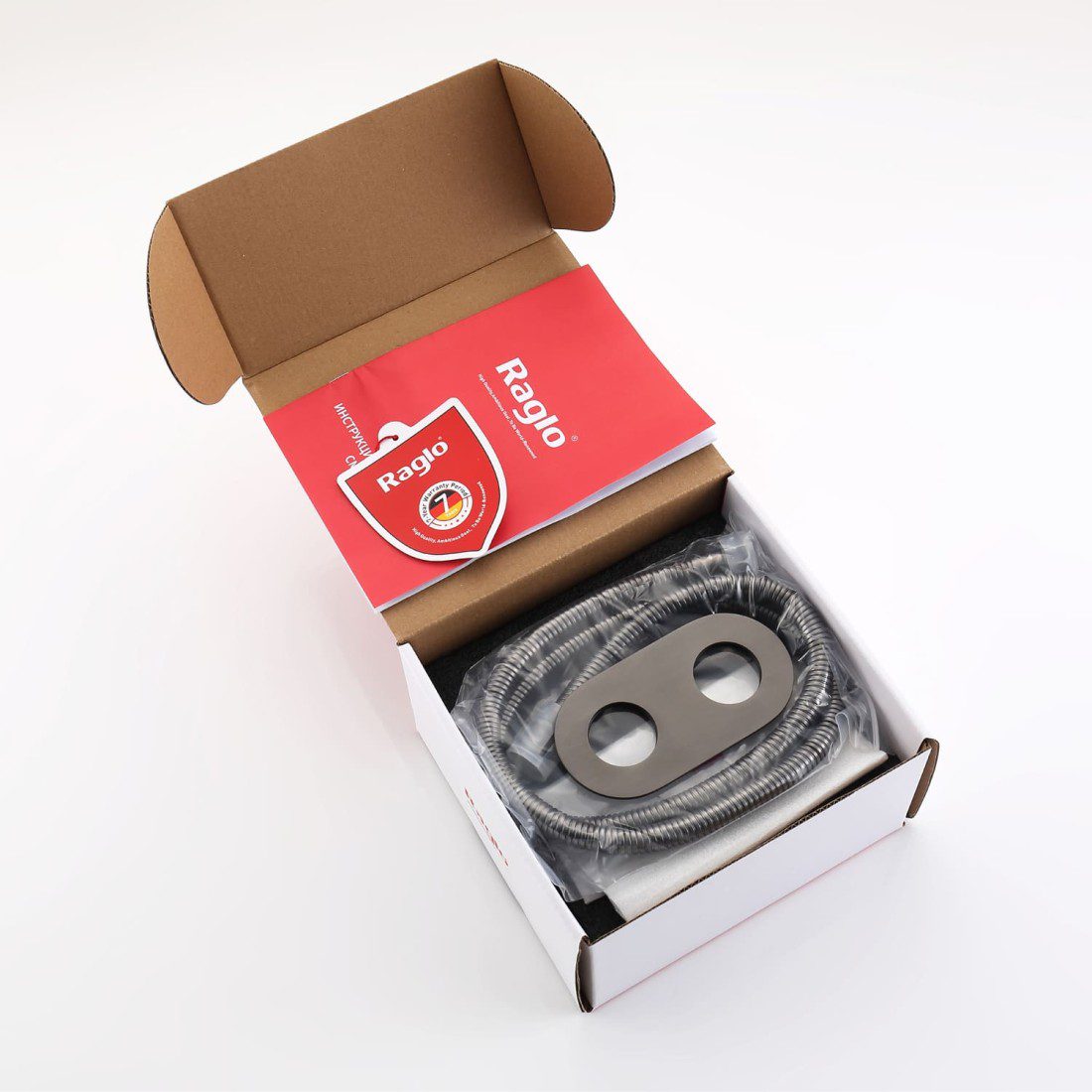 Смеситель скрытого монтажа для гигиенического душа Raglo R20.52.09, графит — изображение 5