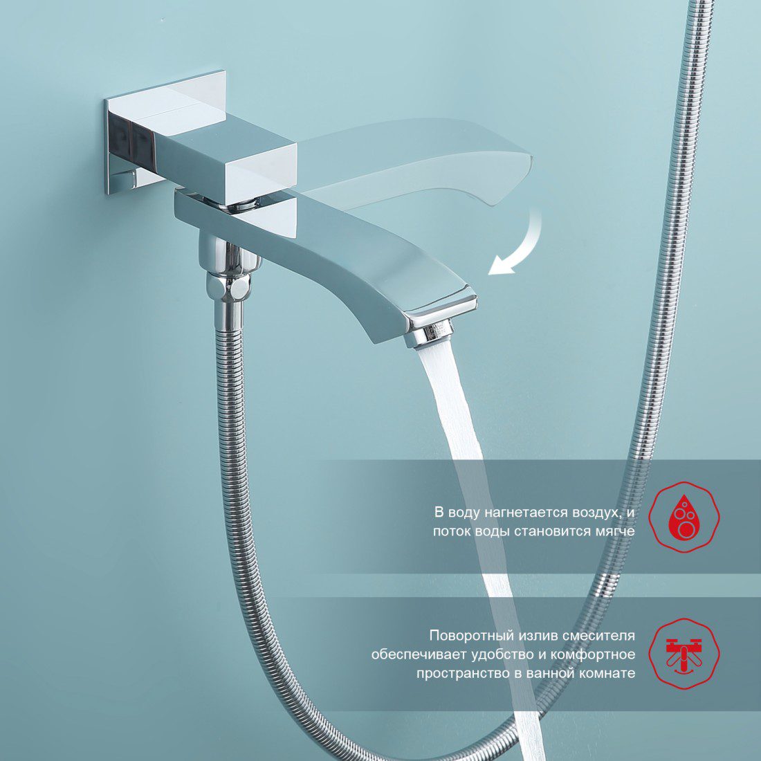 Душевая система скрытого монтажа Raglo R01.27 — изображение 2