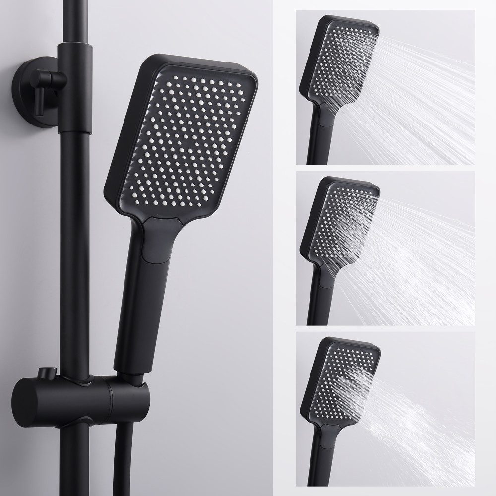 Душевая система Splenka S01.24.06, чёрный — изображение 6