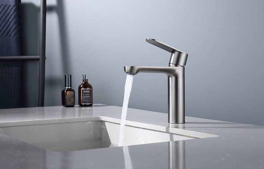 Смеситель для умывальника Splenka S222.10.09, графит — изображение 5