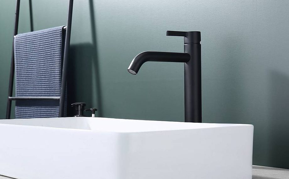 Смеситель для умывальника Splenka S221.15.06, чёрный — изображение 3