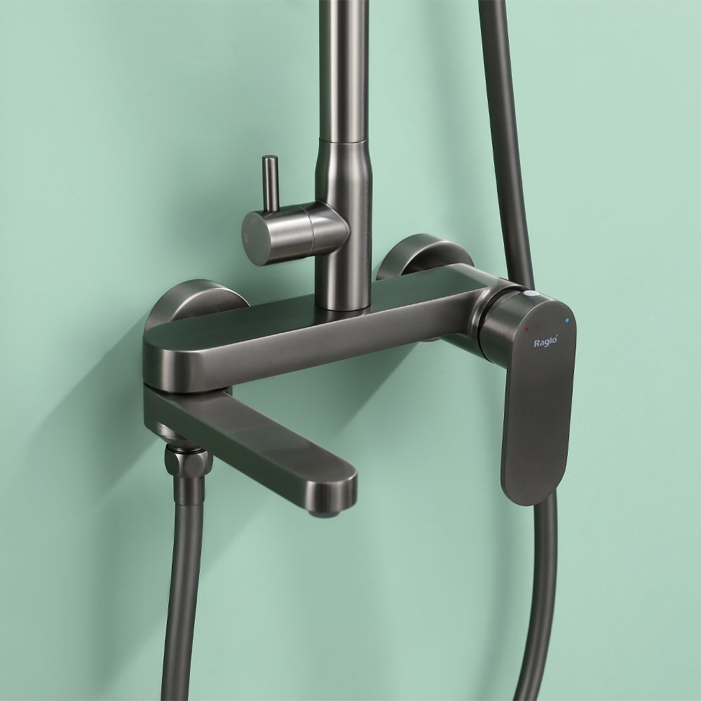 Душевая система Raglo R10.24.09, графит — изображение 3