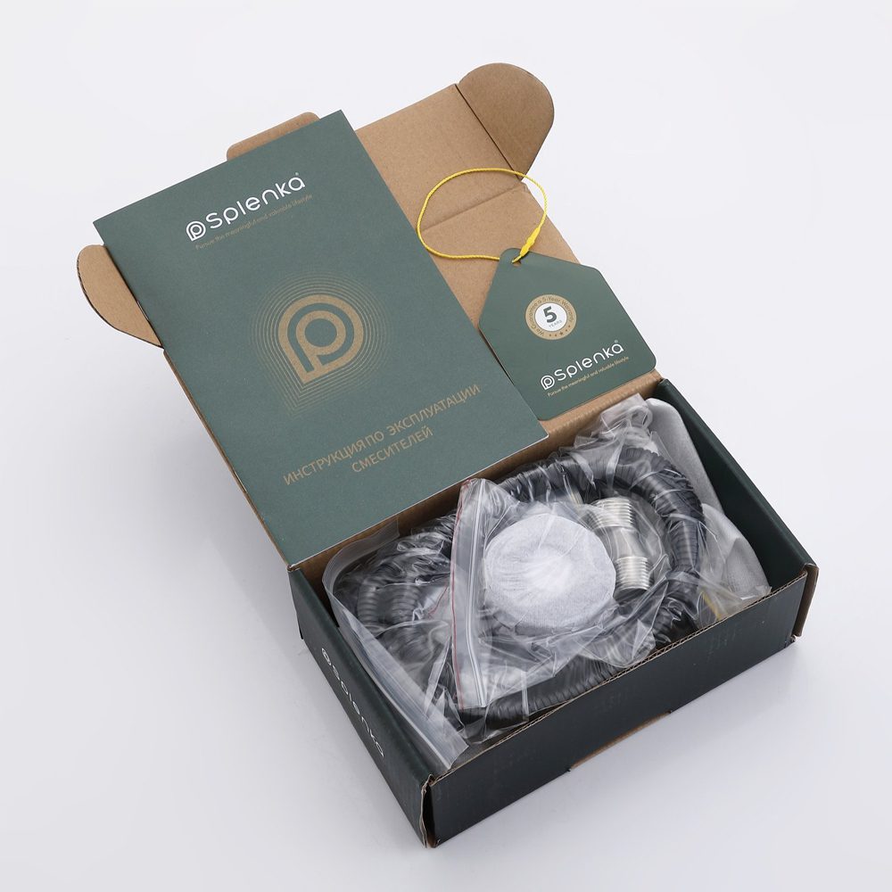 Смеситель для гигиенического душа Splenka S99.51.06, чёрный — изображение 10