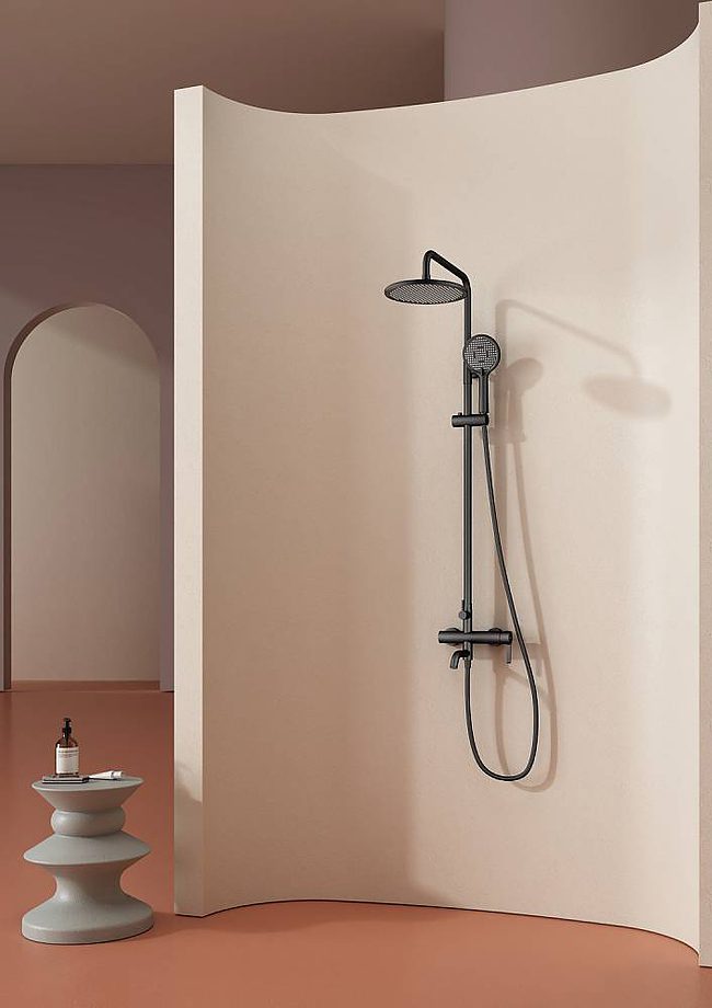 Душевая система Splenka S221.24.06, чёрный — изображение 3