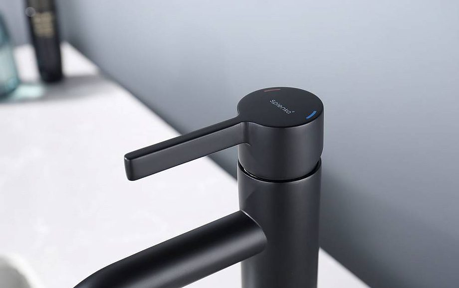 Смеситель для умывальника Splenka S221.10.06, чёрынй — изображение 8