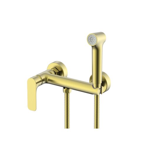 Смеситель для гигиенического душа Raglo R03.51.03, золотой сатин